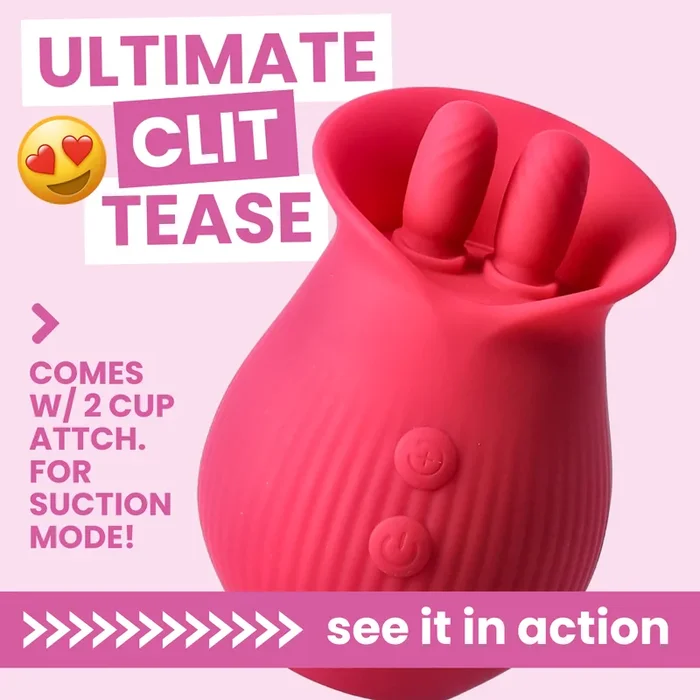 Up-Down Clit Sucking Vibrator – Heightens Sensitivity for Intense Climaxes!