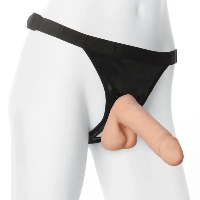 Vac-U-Lock ULTRASKYN Cock With Ultra Harness – 7 Inch