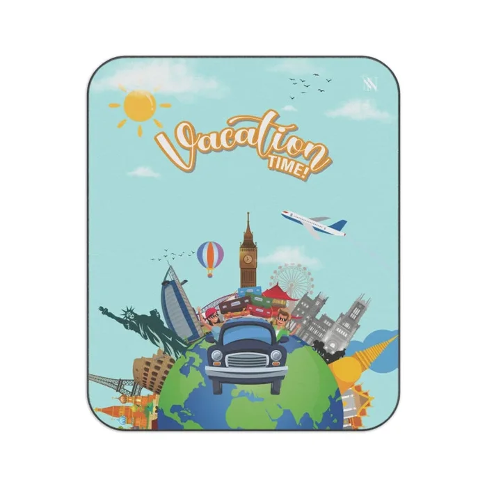 Vacation Time | Mix Match Fun-Flirty Lovers’ Water-Resistant Blankets