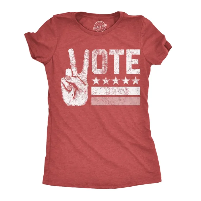 Vote Peace Hand Women’s Tshirt