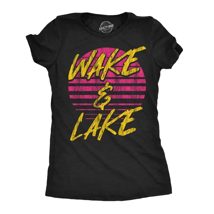 Wake And Lake Women’s Tshirt