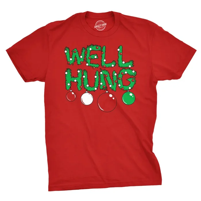 Well Hung Ornament Men’s Tshirt