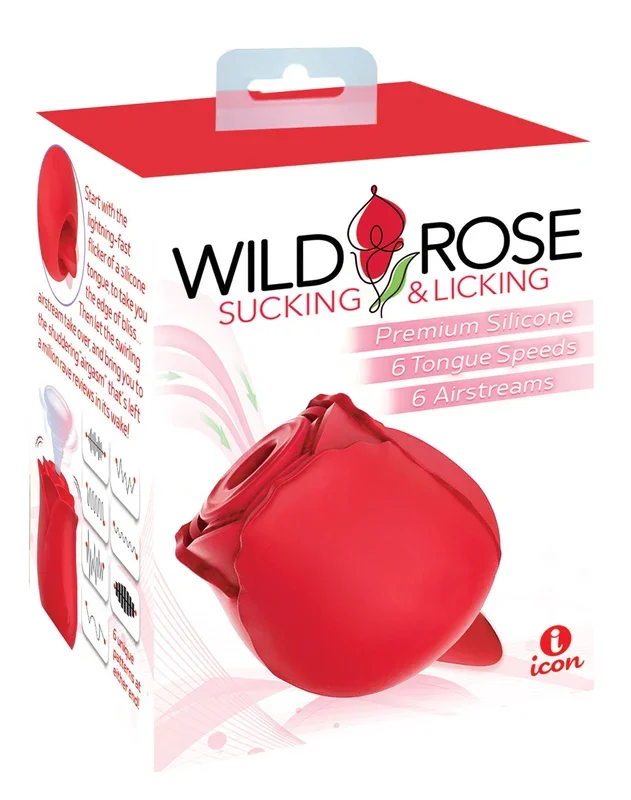 Wild Rose Sucking and Licking – Red