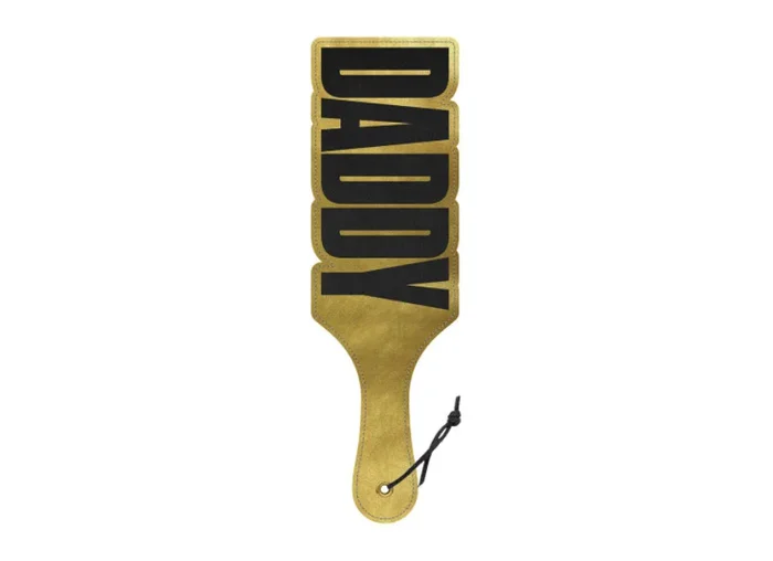 Wood Rocket Daddy Gold Vegan Paddle