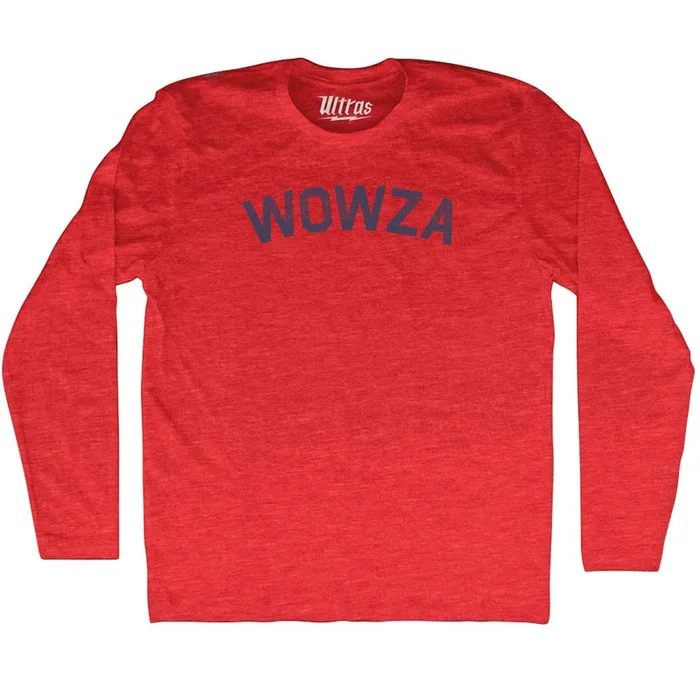 Wowza Adult Tri-Blend Long Sleeve T-shirt