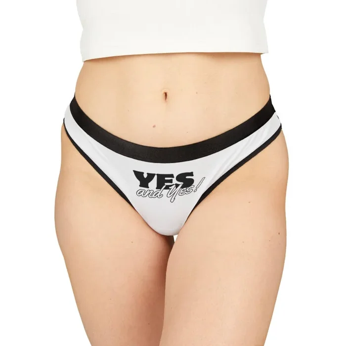 Yes and Yes! | Mix & Match Women’s Fun-Flirty Lovers’ Thongs