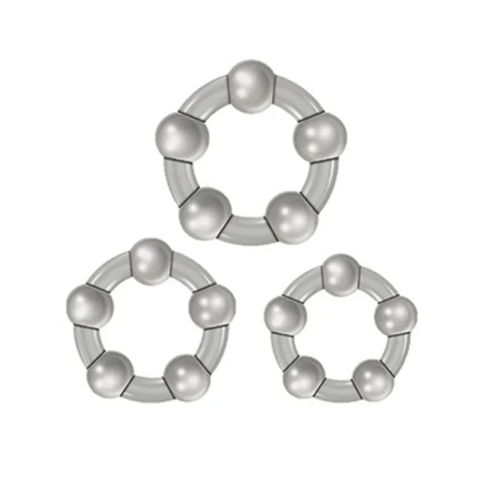 Zero Tolerance Three Amigos Stretchy Cock Ring Set