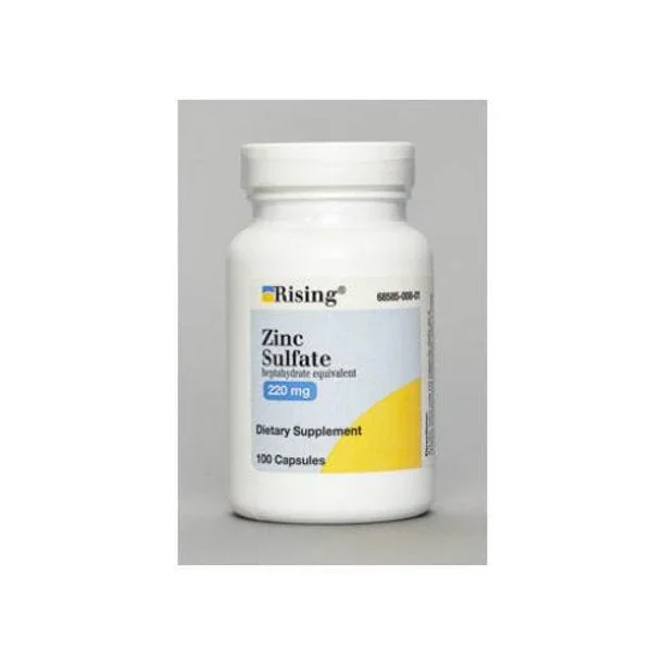 Zinc Sulfate heptahydrate equivalent 220 Mg Capsules
