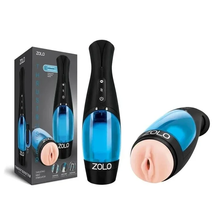 Zolo Thrustbuster – Rechargeable Auto Stroker with Thrusting Modes and Erotic Audio